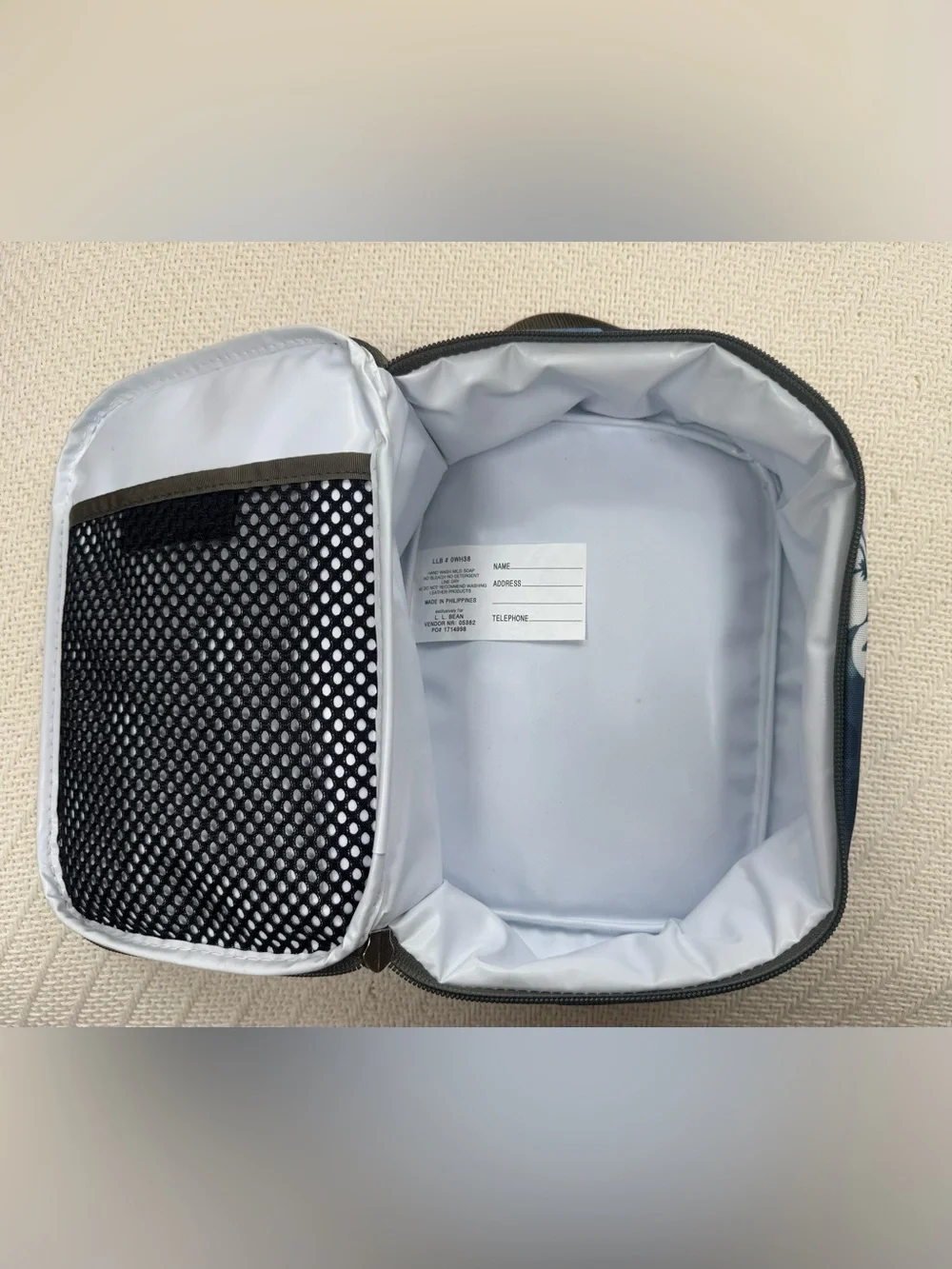 L.L. Bean front mesh